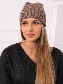 Dámská čepice Rebeka K345 mocca