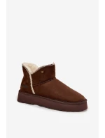 Dámské sněhule na platformě model 21713315 hnědé - Wrangler