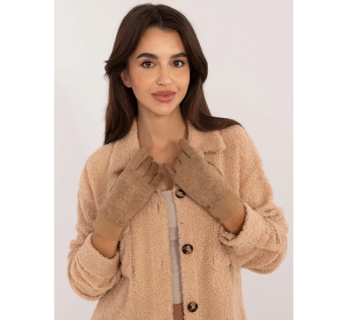 Rukavice AT RK model 20523762 camel - FPrice Rukavice AT RK model 20523762 camel - FPrice