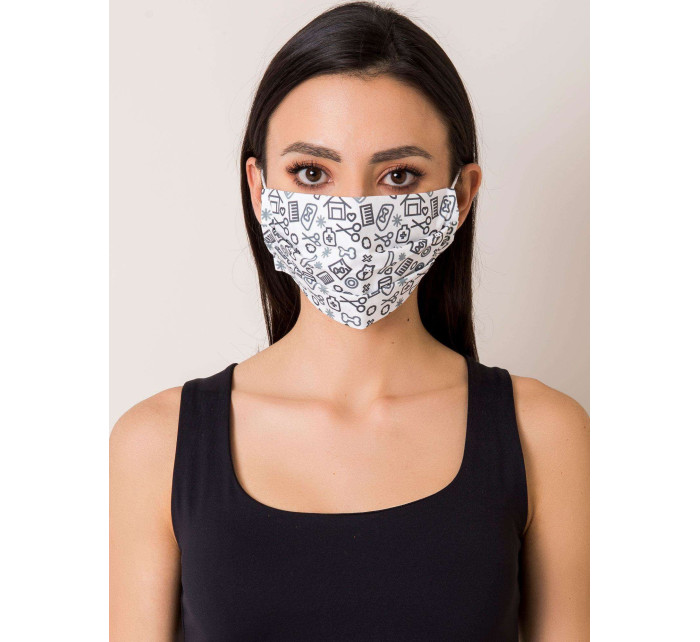Ochranná maska KW MO JK123 bílá černá