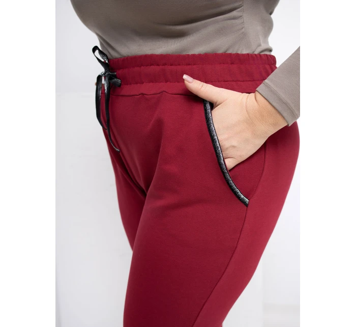 Tepláky RV DR 4765.52 bordó