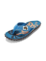 Gumbies unisex žabky ISLANDER FLIP-FLOP BLUE PALMETTO Gumbies unisex žabky ISLANDER FLIP-FLOP BLUE PALMETTO