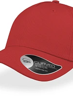 Atlantis Headwear Shot 5 panelová kšiltovka "Shot" 33.7000 red