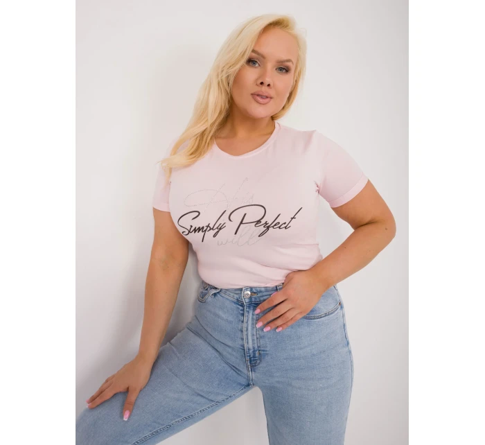 Tričko RV TS 9481.60 světle růžová