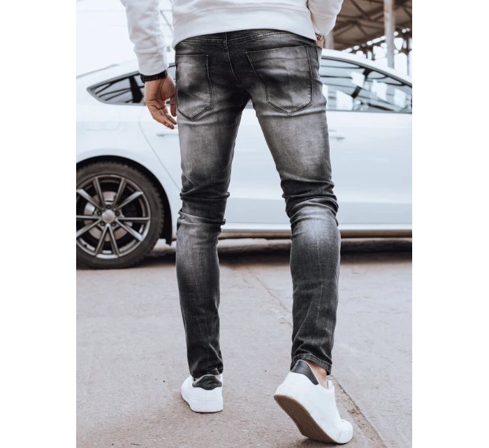Pánské džínové kalhoty šedé FashionStreet UX4293 Pánské džínové kalhoty šedé FashionStreet UX4293