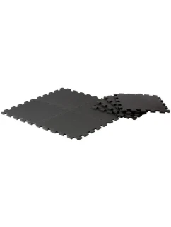 FITNESS VYBAVENÍ PUZZLE MAT 8 PACK 30x30x0.9CM BLACK PURE 2 IMPROVE