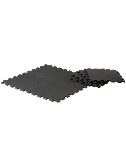 FITNESS VYBAVENÍ PUZZLE MAT 8 PACK 30x30x0.9CM BLACK PURE 2 IMPROVE