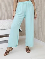 Kalhoty se širokými nohavicemi mincovna