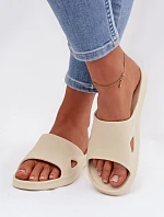 Klasické dámské béžové pantofle Juniria