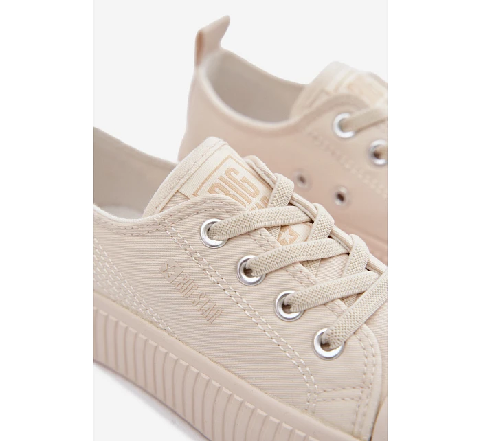 Dětské tenisky Big Star model 22069696 Světle béžové - Big Star Shoes