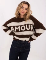 Jumper MI SW 2710.96 hnědý Jumper MI SW 2710.96 hnědý