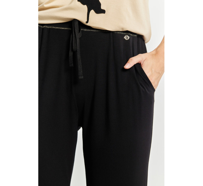 Pyžamo Monnari Pyžamové kalhoty s nápisem Black