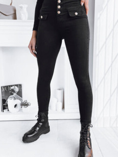 SKULL dámské džínové kalhoty černé Dstreet UY1752