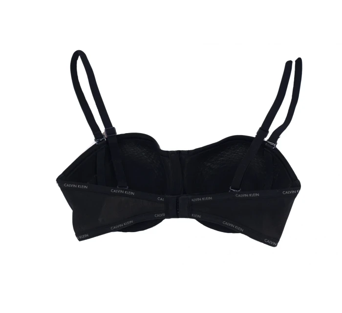 Podprsenka  korzetová QF4636E-100 černá - Calvin Klein