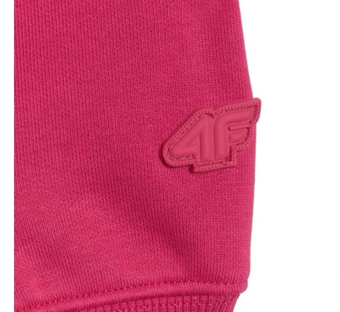 Dámská mikina 4FWAW25TSWSF1887 53S Tmavě růžová - 4F Dámská mikina 4FWAW25TSWSF1887 53S Tmavě růžová - 4F