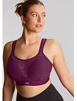 Sportovní podprsenka Panache 7341 34 D Bordó
