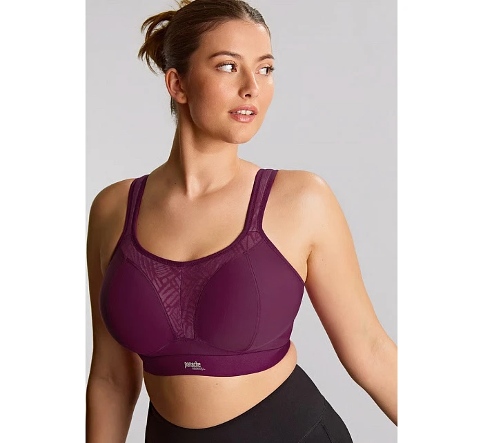 Sportovní podprsenka Panache 7341 34 D Bordó