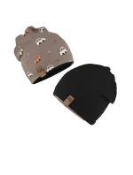 AJS 50-076 oboustranná dětská čepice