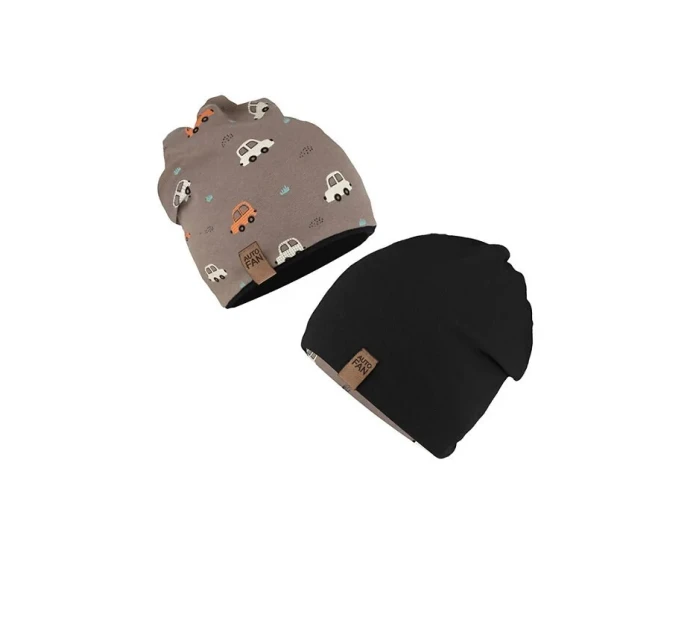 AJS 50-076 oboustranná dětská čepice