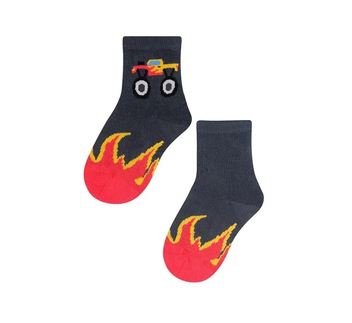 Skarpety  chłopięce wzorowane model 16127234 - Wola