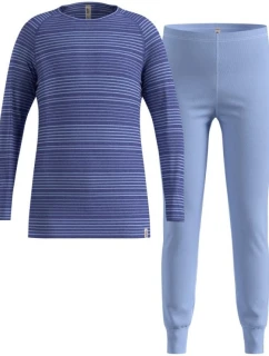 Termoprádlo - Odlo set dlouhý ACTIVE WARM SET velikost 92cm modrá