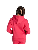 Dámská mikina adidas Essentials Small Logo Feel Cozy, růžová, KF8401 Dámská mikina adidas Essentials Small Logo Feel Cozy, růžová, KF8401