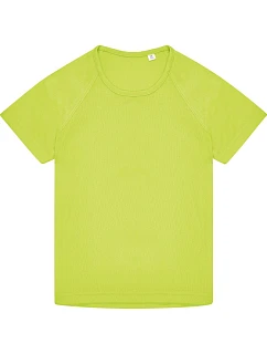 B&C Active T /kids Dětské sportovní tričko "Active" 01.ATK4 ultra yellow