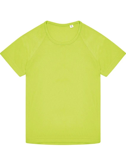 B&C Active T /kids Dětské sportovní tričko "Active" 01.ATK4 ultra yellow B&C Active T /kids Dětské sportovní tričko "Active" 01.ATK4 ultra yellow