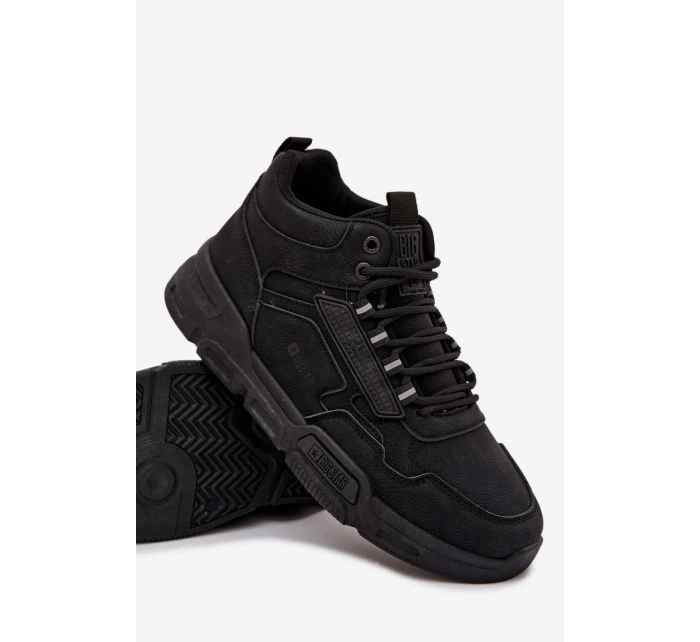 Pánské tenisky Big Star SS174282 HI-POLY SYSTEM Černé Pánské tenisky Big Star SS174282 HI-POLY SYSTEM Černé