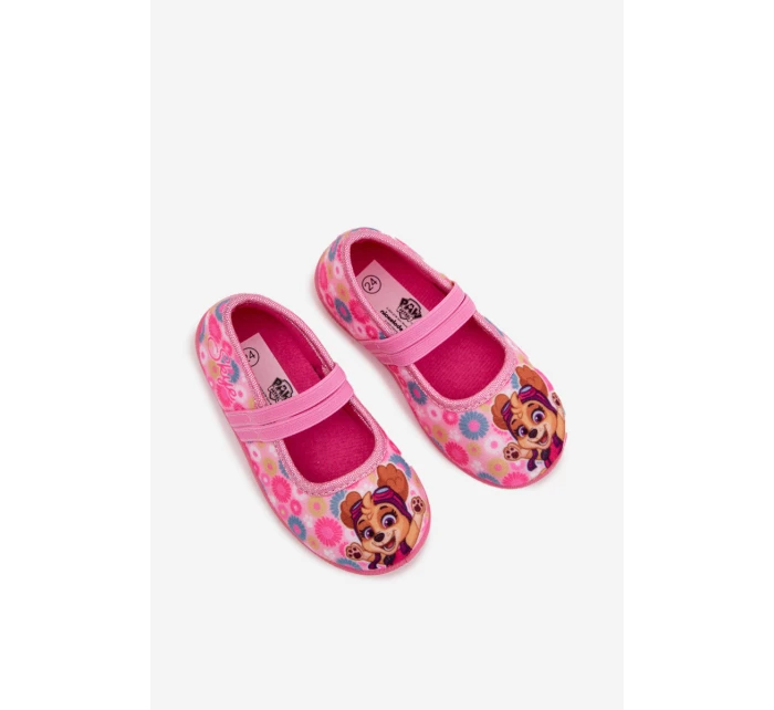 Baleríny Pantofle Pro Dívky Psi Patrol Skye Růžové Ravellina Baleríny Pantofle Pro Dívky Psi Patrol Skye Růžové Ravellina
