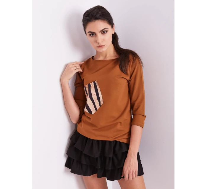 Halenka CZ BZ 1694.08 světle hnědá