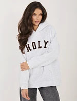 RV BL mikina A1082.24 světle šedá