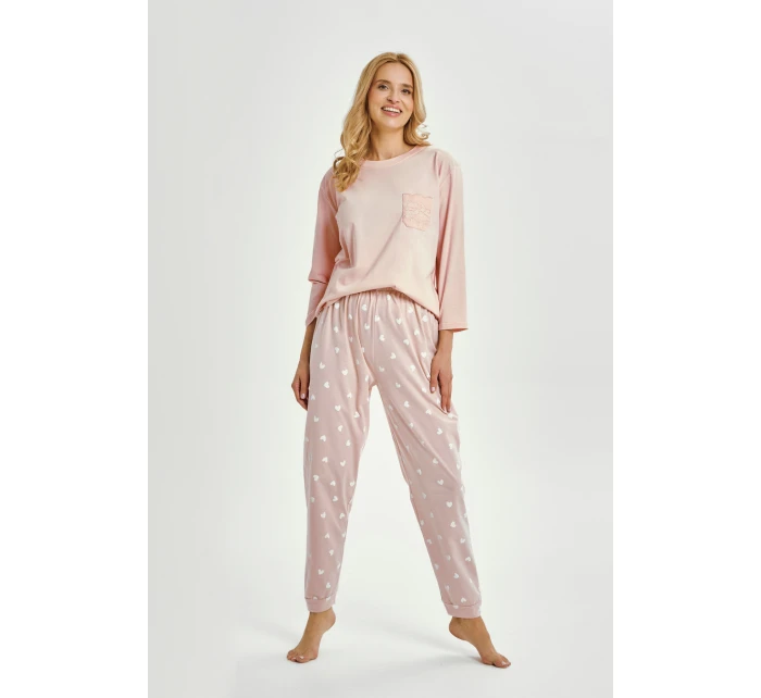 DÁMSKÉ DLOUHÉ PYŽAMO SXL model 21204402 - Taro DÁMSKÉ DLOUHÉ PYŽAMO SXL model 21204402 - Taro