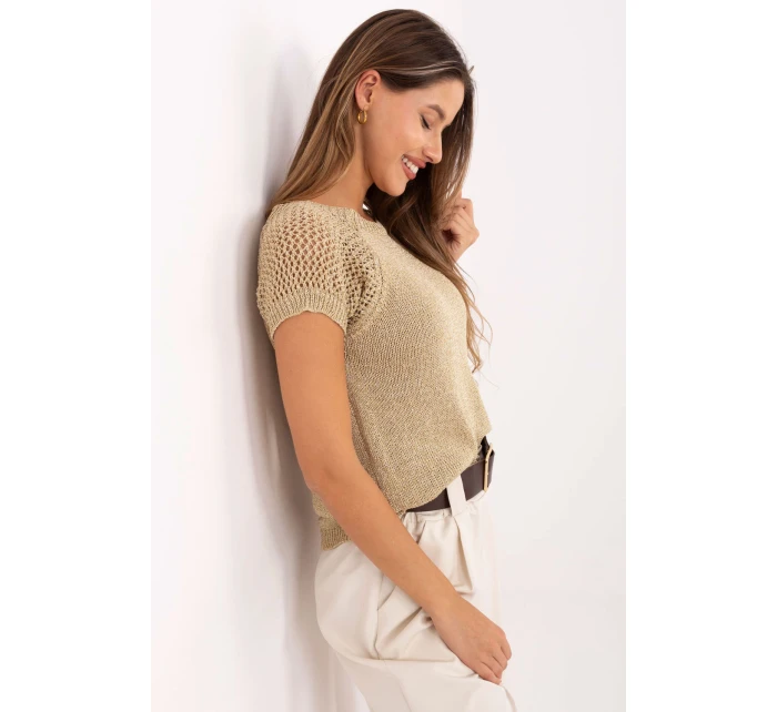 Svetr s krátkým rukávem  model 215793 Italy Moda