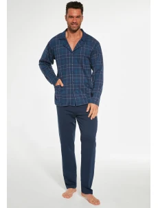 Cornette pyžamo 114/65 délka/r S-2XL pánské rozepínací