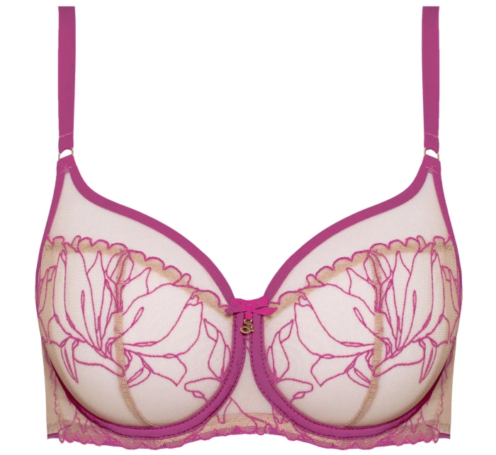 Dámská podprsenka Irina A143 fuchsia - Samanta