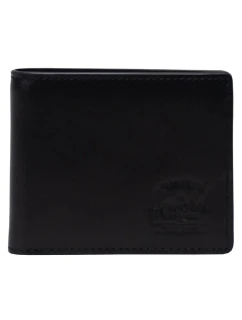 Herschel Hank Kožená peněženka RFID 11151-00001 Black Jedna velikost