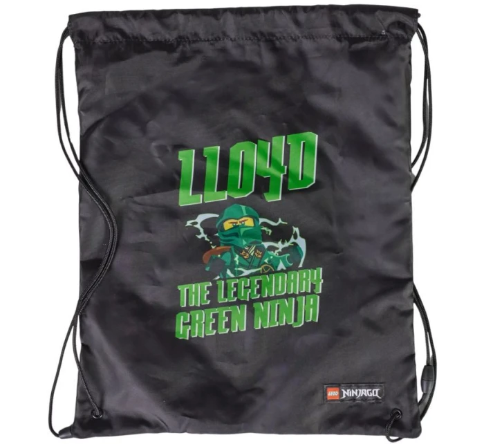 Taška na šňůrku LEGO Ninjago 20286-2508 černá Jedna velikost