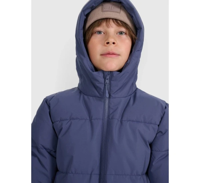 Chlapecká péřová bunda se syntetickou výplní 4F 4FJRAW25TDJAM0805-32S