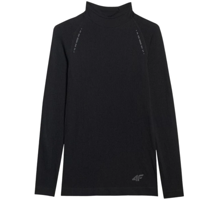 Dámské tričko s dlouhým rukávem 4F F419 deep black 4FWAW25TFLOF419 20S
