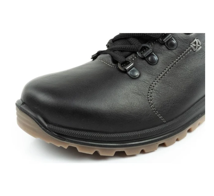 Grisport pánská treková obuv Nero oliato SPO-TEX leather black