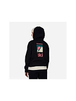 Dámská mikina ROSSIGNOL W WATERFALL H RELAX SWEATSHIRT černá dámská Dámská mikina ROSSIGNOL W WATERFALL H RELAX SWEATSHIRT černá dámská