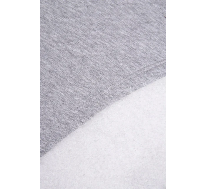 Šaty s kapucí a bočním rozparkem šedé