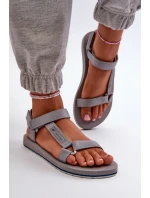 Dámské Sportovní Sandály 4FRSS24FSANF054-20S Šedé Dámské Sportovní Sandály 4FRSS24FSANF054-20S Šedé