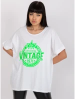 Tričko DHJ TS 6860.26X bílá a zelená