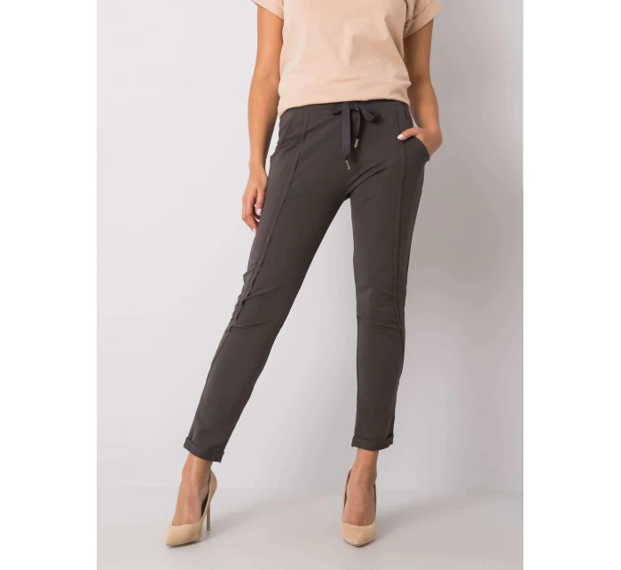 Tepláky RV DR 6437.18 tmavá khaki