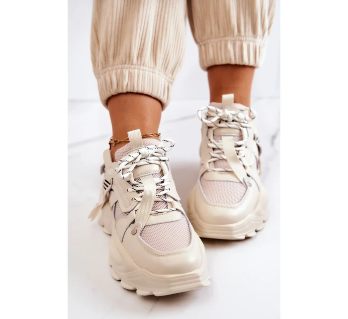 Sportovní obuv Tenisky GOE JJ2N4082 Béžová Sportovní obuv Tenisky GOE JJ2N4082 Béžová