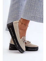 Dámské boty LR400 zlaté - S.Barski