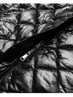 Černá dámská bunda s límcem model 15829746 - Ann Gissy