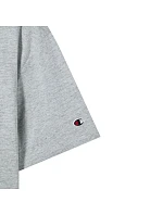 Pánské tričko Champion SS Tee šedé 221798 EM021 pánské